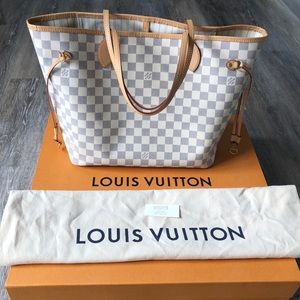 Louis Vuitton Damier Azur Neverfull MM